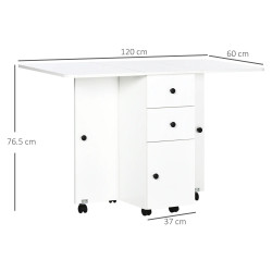 Стол складной Homcom 835-679WT (White) Thumb