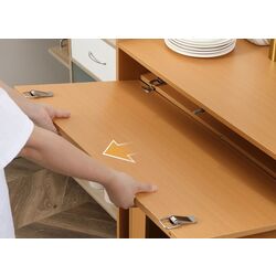 Стол складной Homcom 835-682GY 180/52х84x100 cm (Natural Wood) Thumb