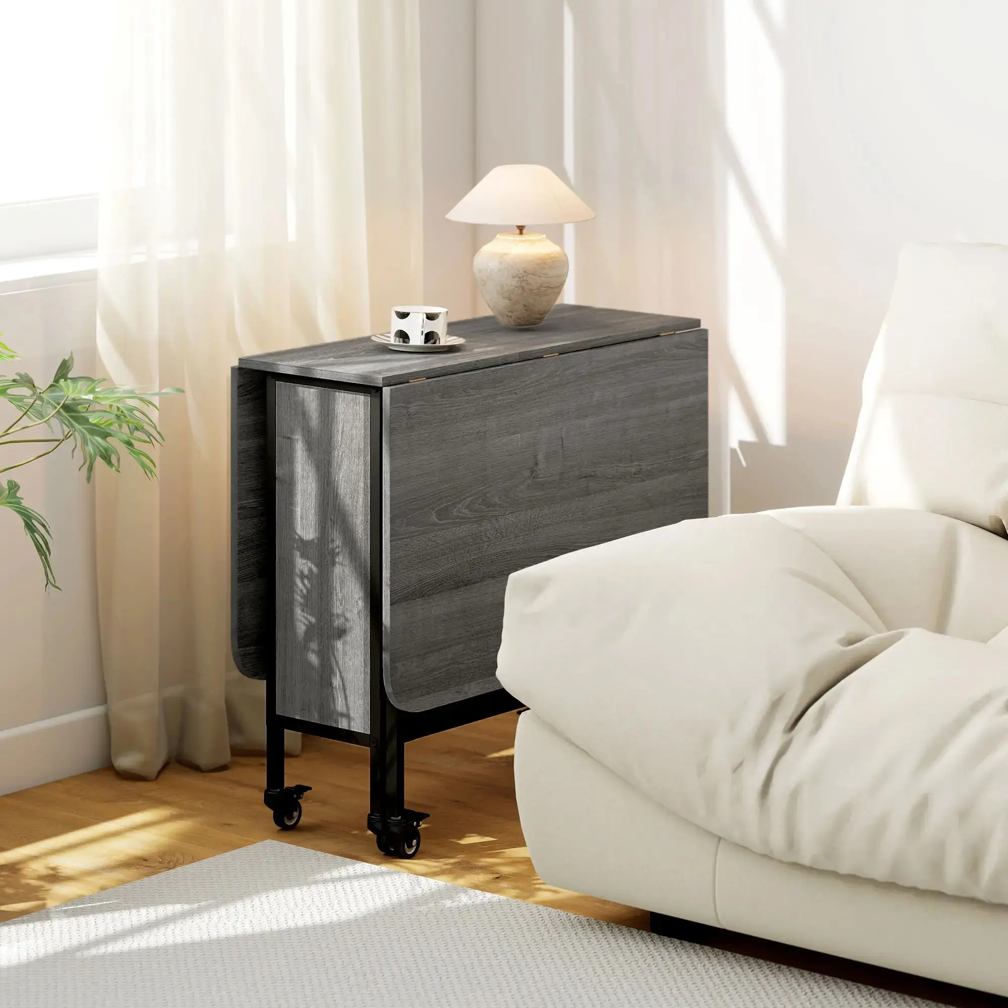 Стол складной Homcom 835-789V00GY (Grey) - 6