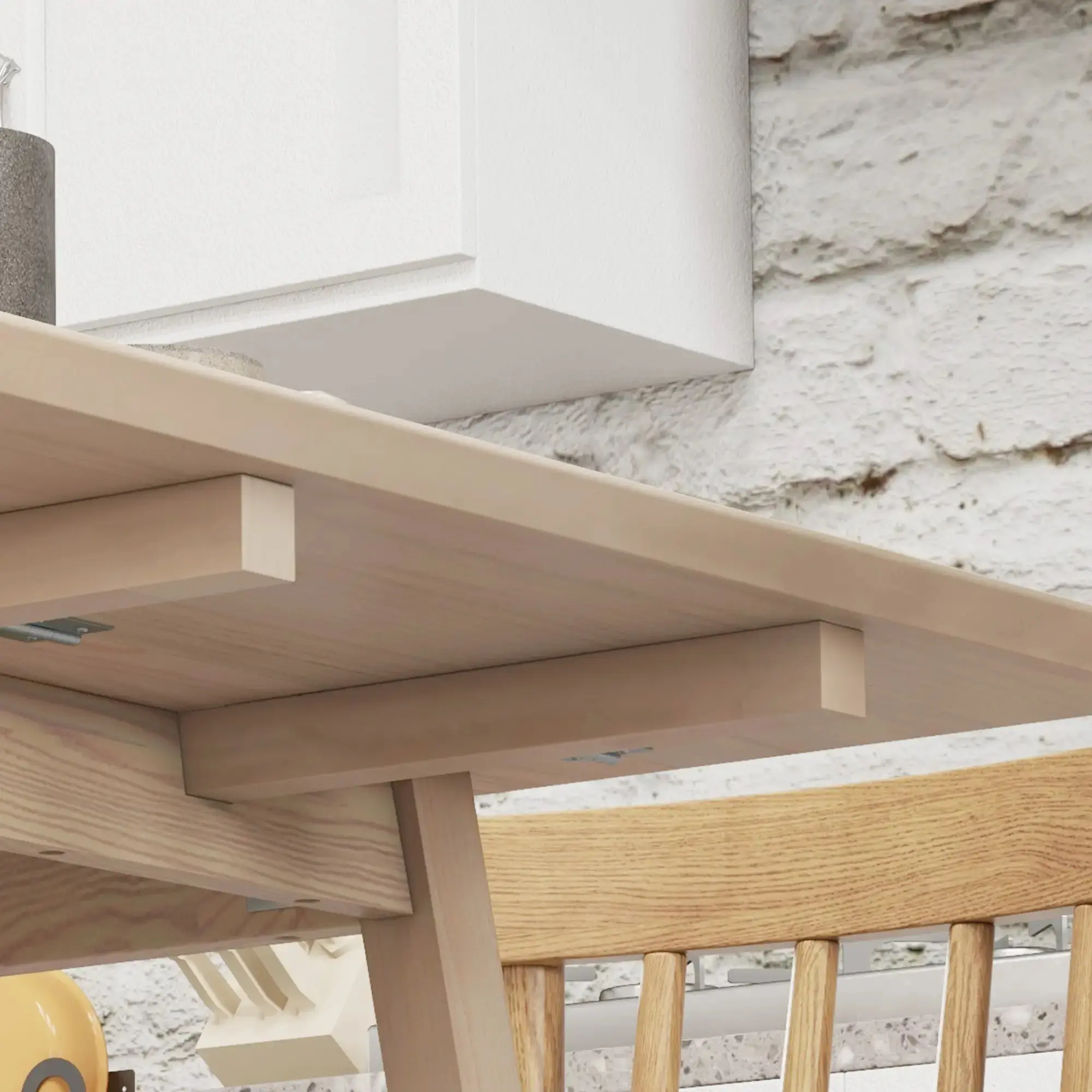 Стол складной Homcom 83A-100V00ND (Natural) - 7