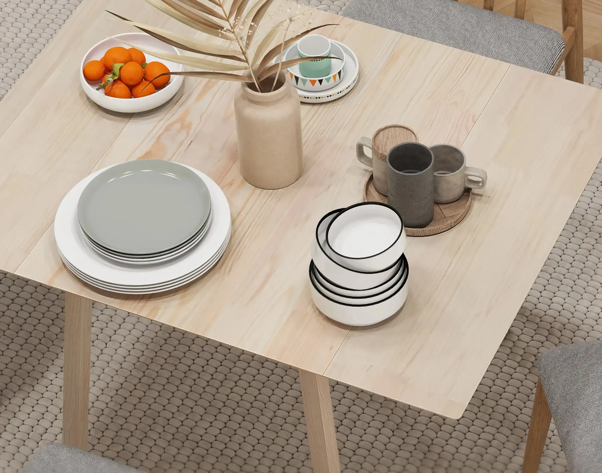 Стол складной Homcom 83A-100V00ND (Natural) - 8