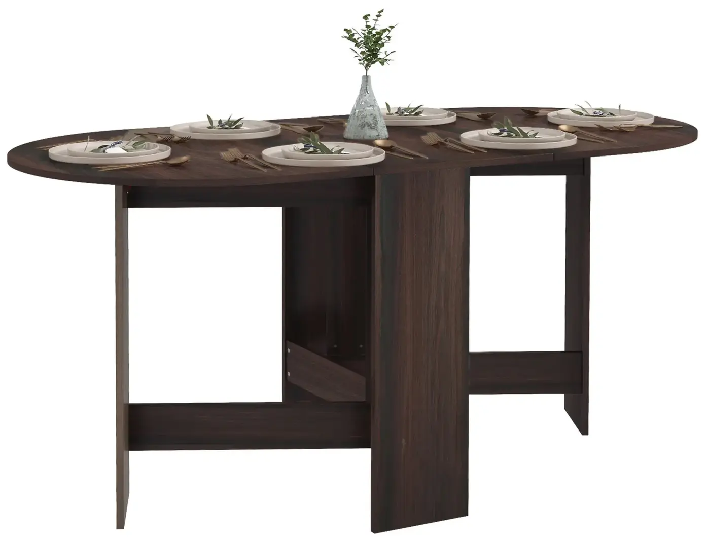 Стол складной Homcom 83A-116V80BN (Brown)