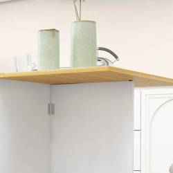 Стол складной Homcom 83A-201V00AK (Oak/White) Thumb