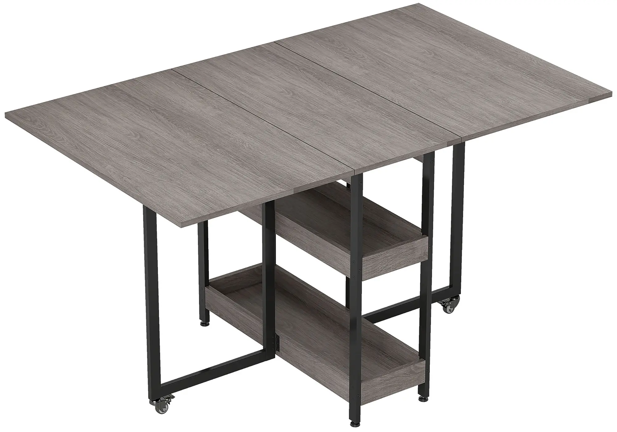 Masa pliabila Homcom 83A-296V00GY (Grey) - 2