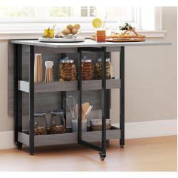 Masa pliabila Homcom 83A-296V00GY (Grey) Thumb