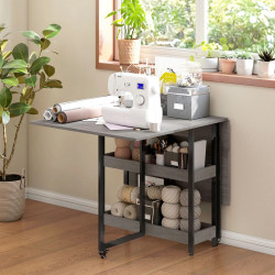 Masa pliabila Homcom 83A-296V00GY (Grey) Thumb