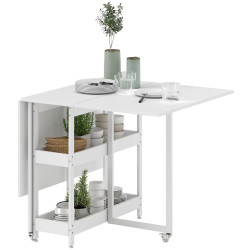 Masa pliabila Homcom 83A-296V00WT (White) Thumb
