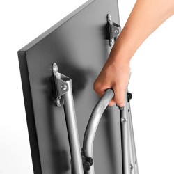 Складной стол Ikea Gunde 67x67 (Черный) Thumb