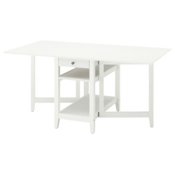 Складной стол Ikea Nasinge 48/104/159x85 (Белый) Thumb