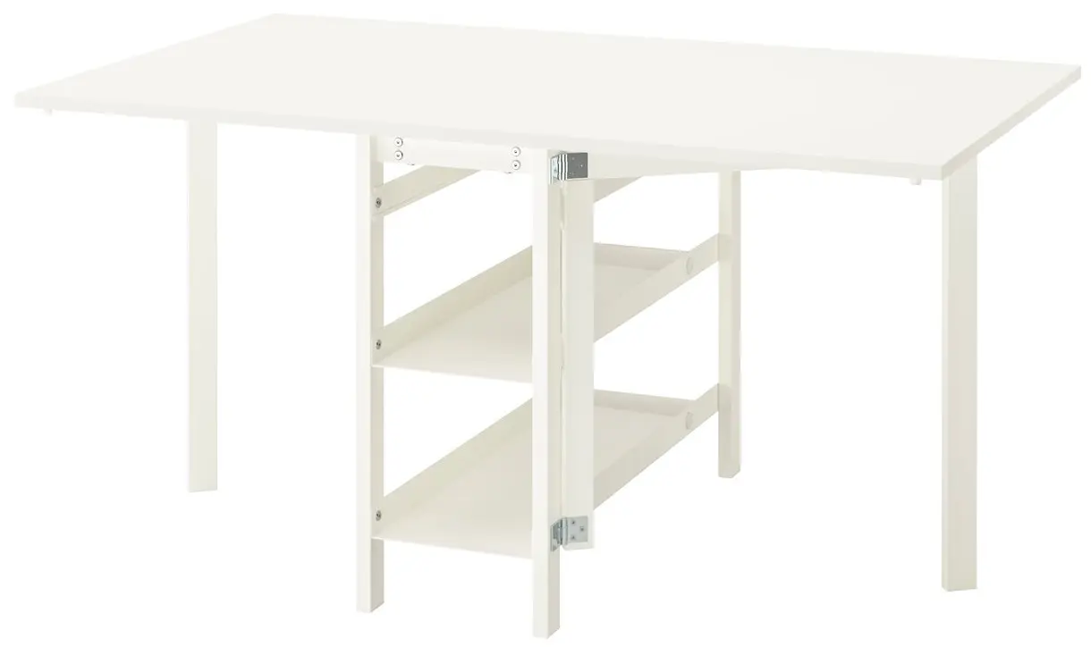 Складной стол Ikea Vihals 39/95/151x90 (Белый)