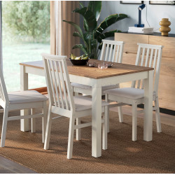 Masa Ikea Alhult 120x80 (Bej/Maro)