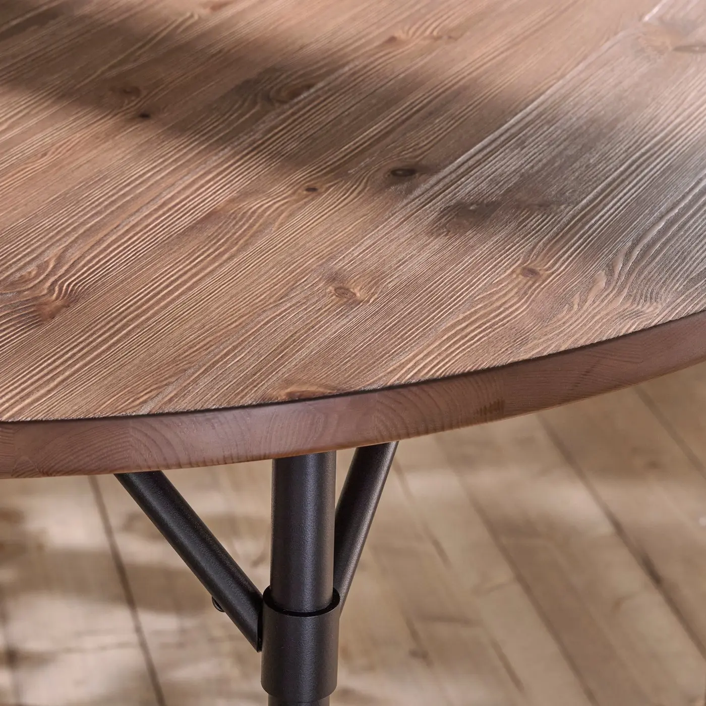 Стол Ikea Grotan 80 см (Коричневый) - 3