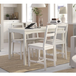 Masa Ikea Hauga 118x74 (Alb)