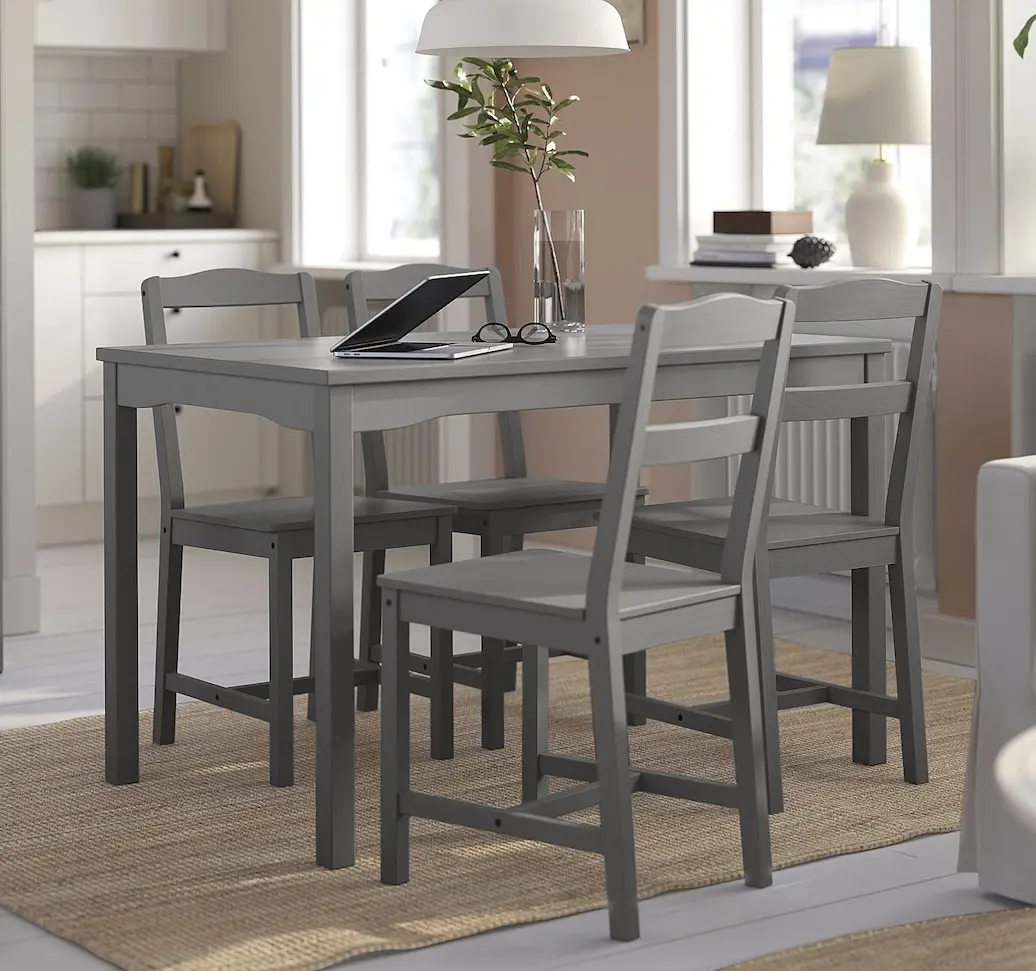 Masa Ikea Hauga 118x74 (Gri)