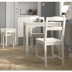 Masa Ikea Hauga 74x74 (Alb) Thumb