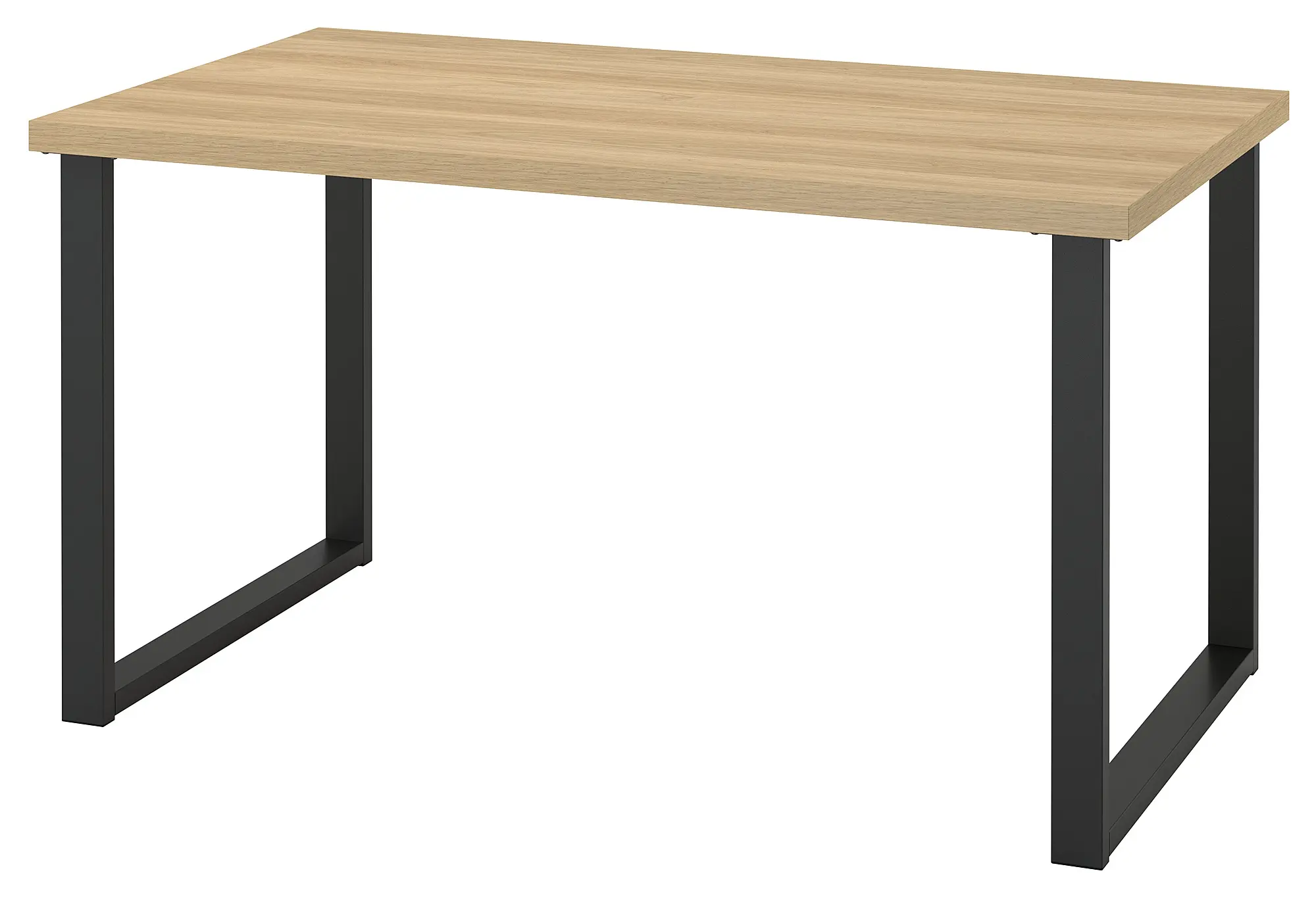 Masa Ikea Skalsta U 140x80 (Stejar/Negru-gri)