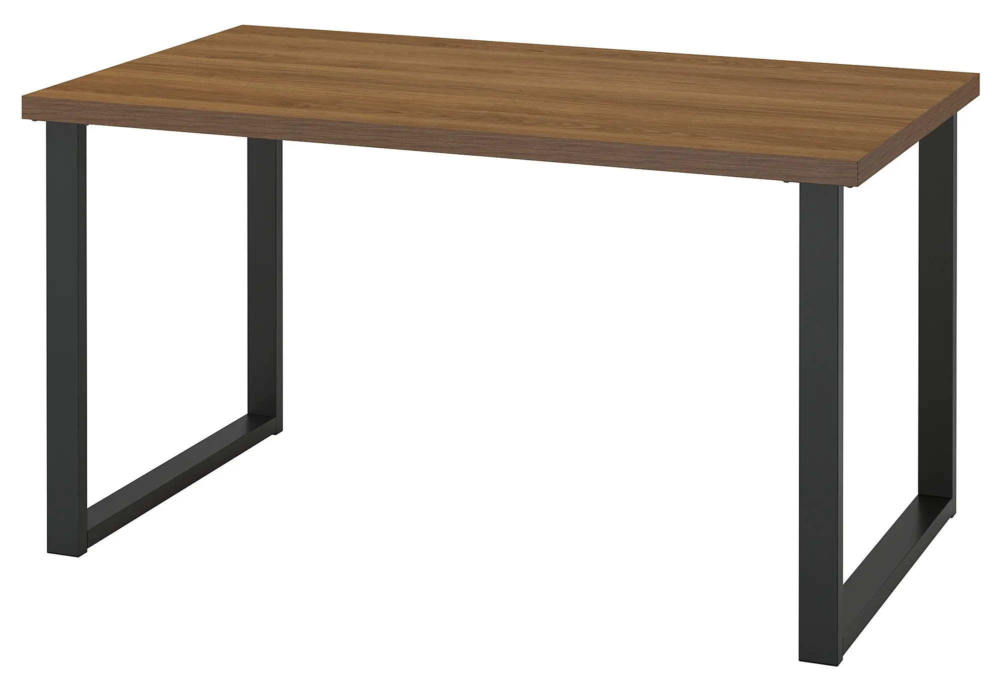 Masa Ikea Skalsta U 140x80 (Nuc/Negru-gri)