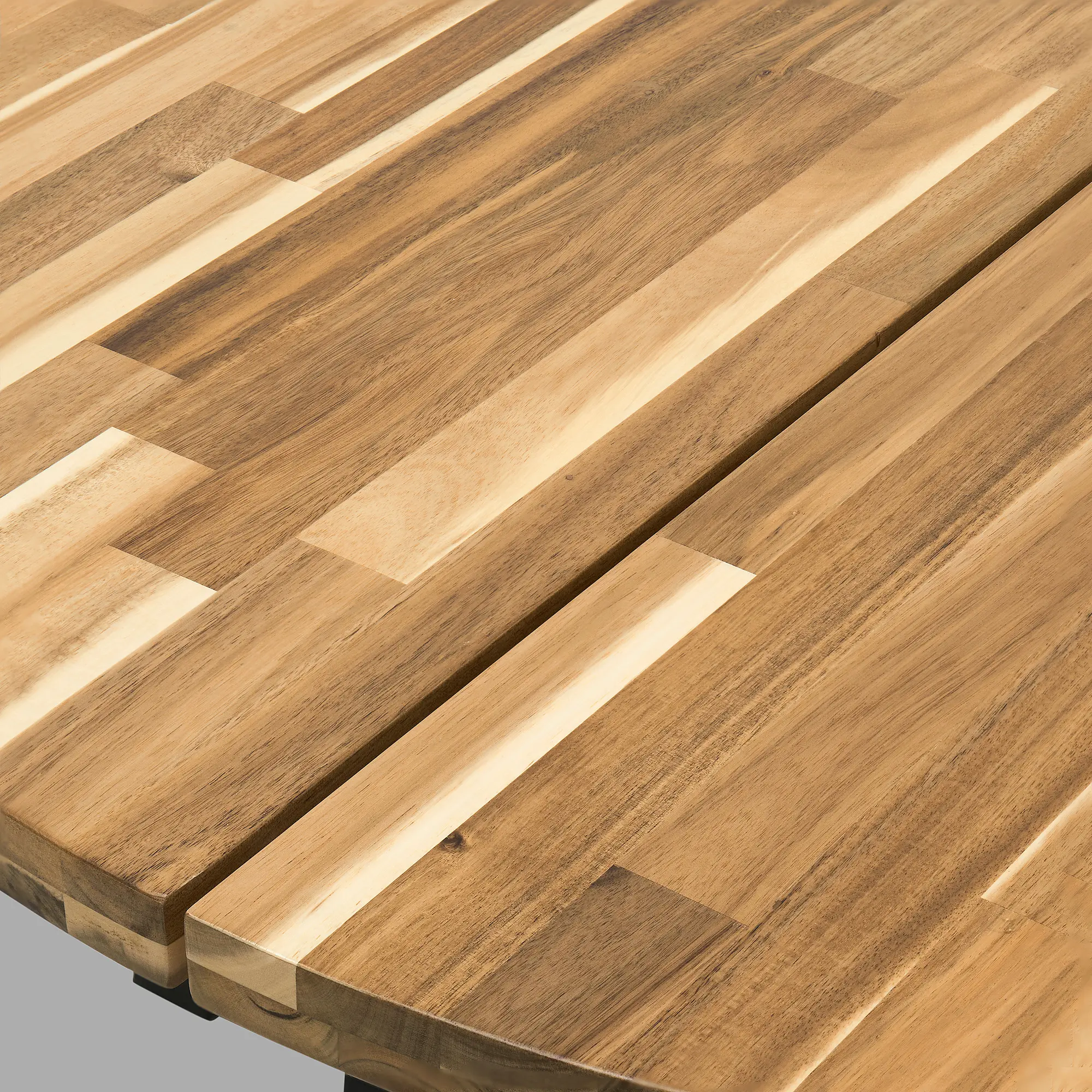 Masa Ikea Skogsta 120 (Acacia/Negru)