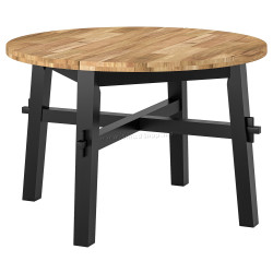 Masa Ikea Skogsta 120 (Acacia/Negru)