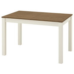 Masa extensibila Ikea Alhult 120/170x80 (Bej/Maro) Thumb