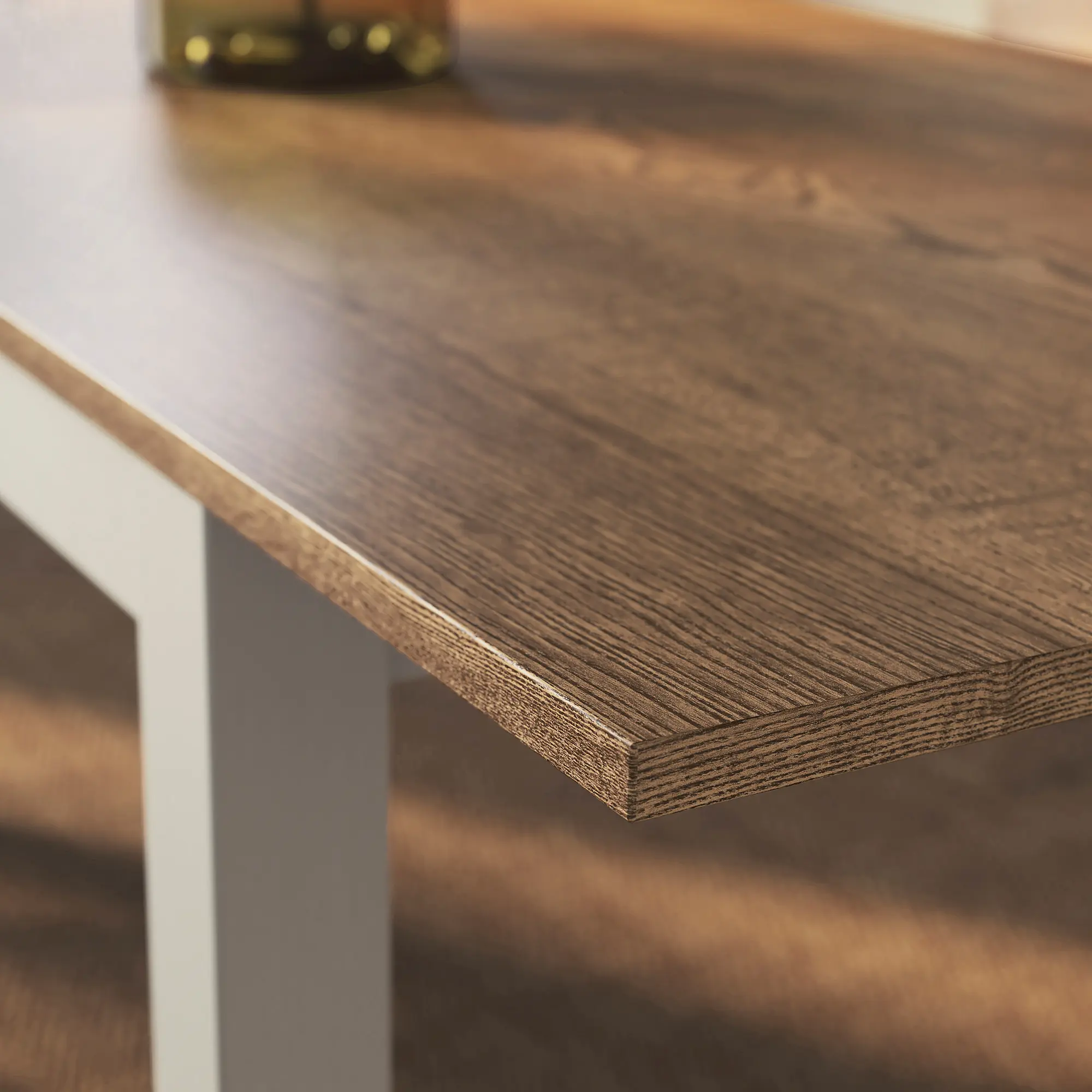 Masa extensibila Ikea Alhult 170/220x80 (Bej/Maro)