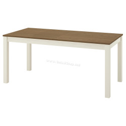 Masa extensibila Ikea Alhult 170/220x80 (Bej/Maro)