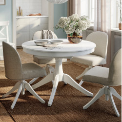 Masa extensibila Ikea Rosentorp 110/155 (Alb)