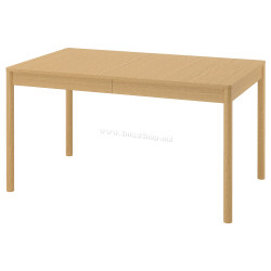 Стол раскладной Ikea Tonstad 140/196x85 (Дубовый шпон)