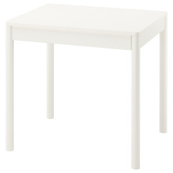 Masa extensibila Ikea Tonstad 80/120x70 (Alb murdar) Thumb