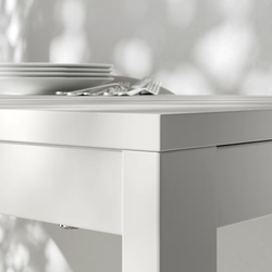 Masa extensibila Ikea Vihals 120/180x74 (Alb) Thumb
