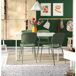 Masa extensibila Ikea Vihals 120/180x74 (Alb) Thumb