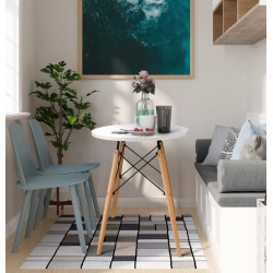 Стол Jumi CM-328723 (White/Natural)