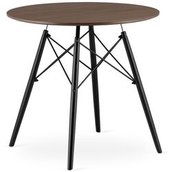 Стол Leobert Todi 75x80 (Brown/Black) Thumb