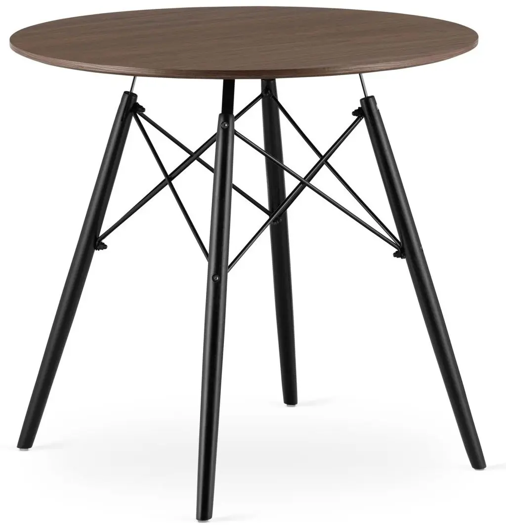 Стол Leobert Todi 75x80 (Brown/Black)