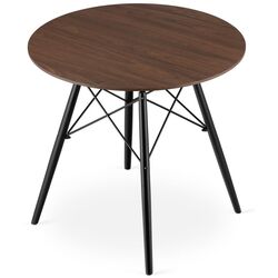 Стол Leobert Todi 75x80 (Brown/Black) Thumb