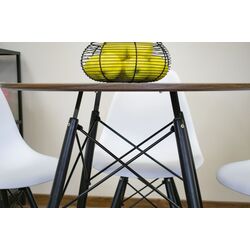 Стол Leobert Todi 75x80 (Brown/Black) Thumb