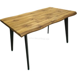 Masa Magnusplus DT 1301 130x30 (Wood/Black)