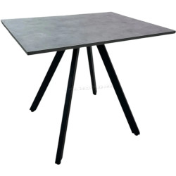 Masa Magnusplus Lucas 90x70 Retro Stone (Grey/Black)