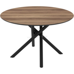 Masa Magnusplus Venus 120x120 Hazar (Wood/Black)