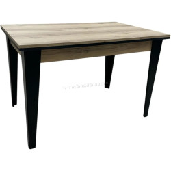 Masa extensibila Magnusplus Begum 120/180x75 Delta (Wood/Black)