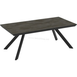 Masa extensibila Magnusplus Corin 200/278x100 Irony (Dark Grey/Black)
