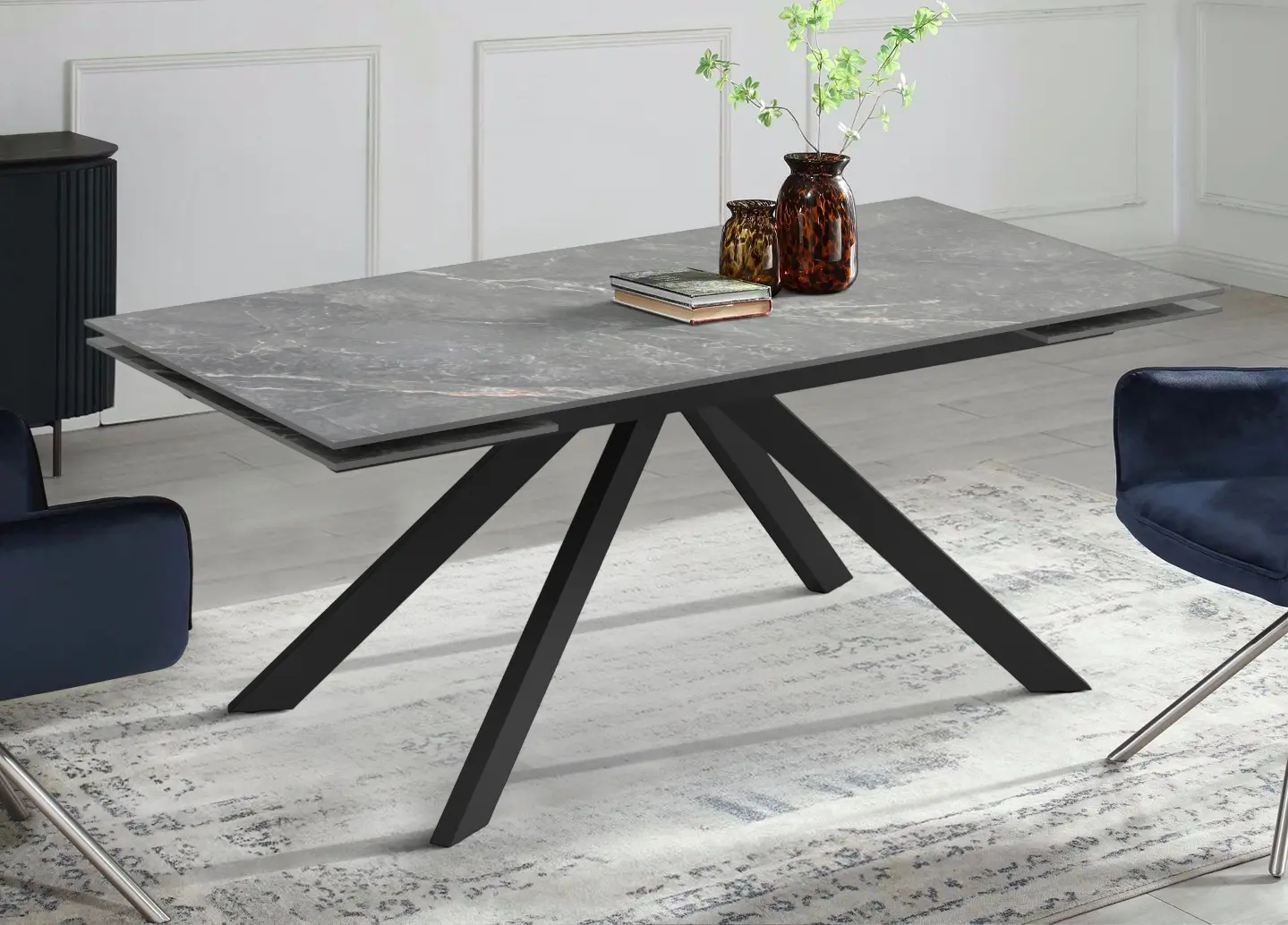 Masa extensibila Magnusplus Ekin 180/260x90 (Shadow)