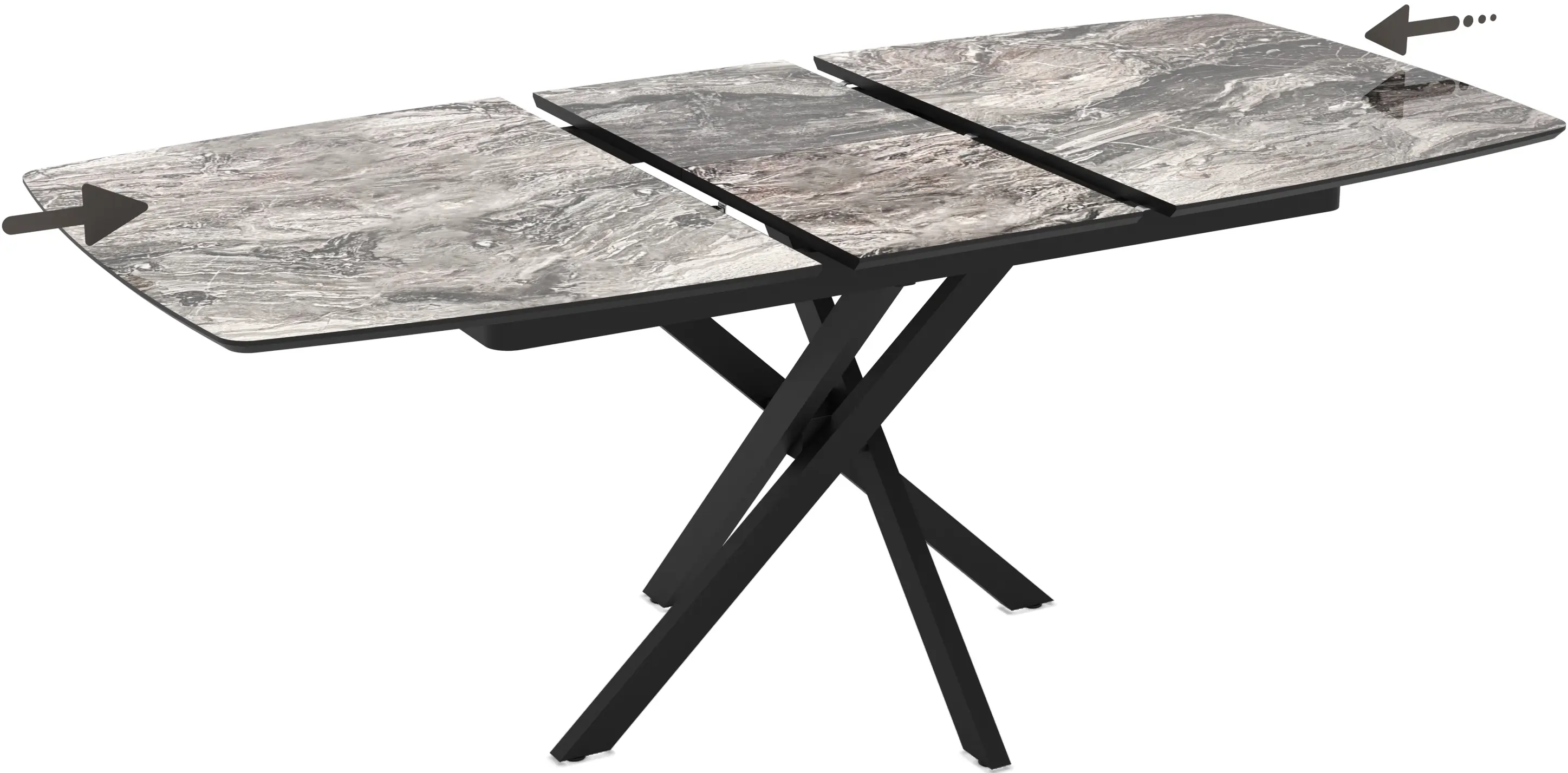 Masa extensibila Magnusplus Filis 145/185x90 (Cosmos Gloss)