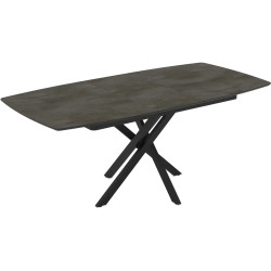 Masa extensibila Magnusplus Filis 145/185x90 Irony (Dark Grey/Black) Thumb