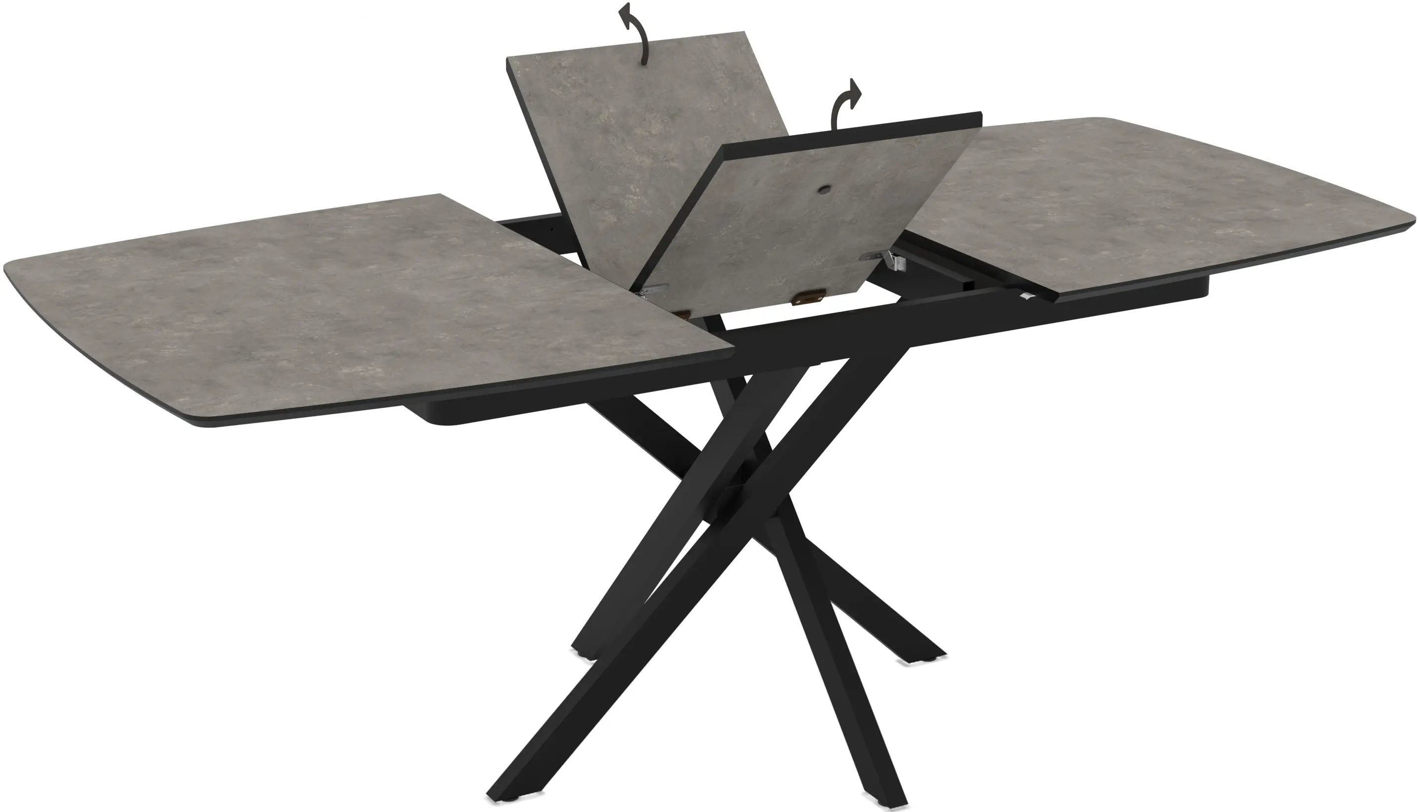 Стол раскладной Magnusplus Filis 145/185x90 (Retro Stone) - 4