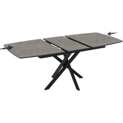 Стол раскладной Magnusplus Filis 145/185x90 (Retro Stone) Thumb