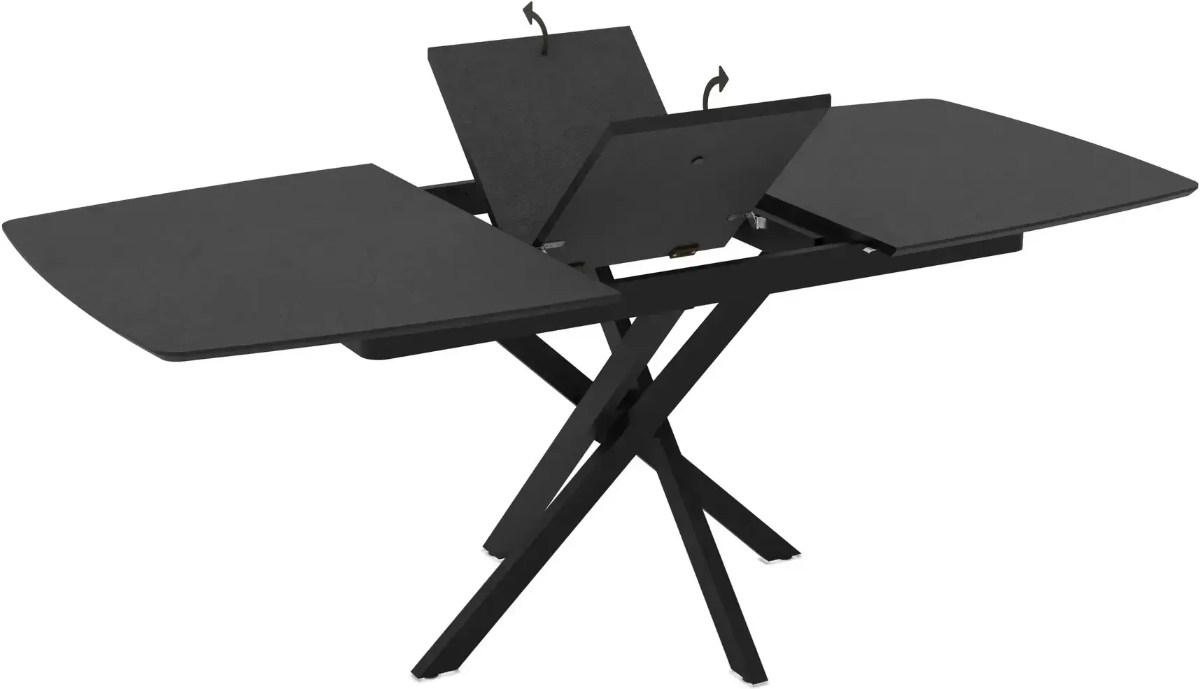 Masa extensibila Magnusplus Filis 145/185x90 Yosun (Black) - 3