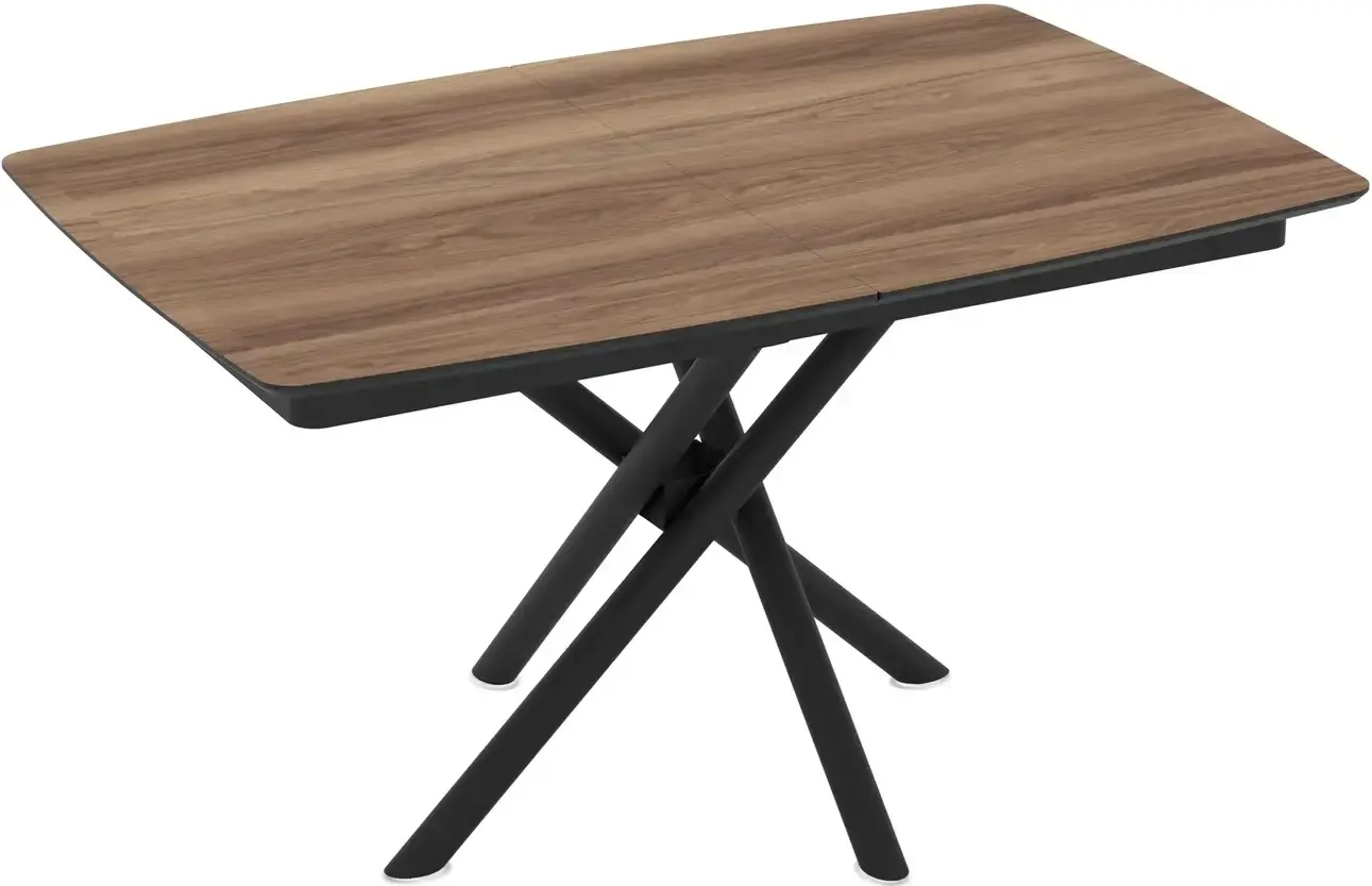 Стол раскладной Magnusplus Katrin 138/178x90 Hazar (Wood/Black)