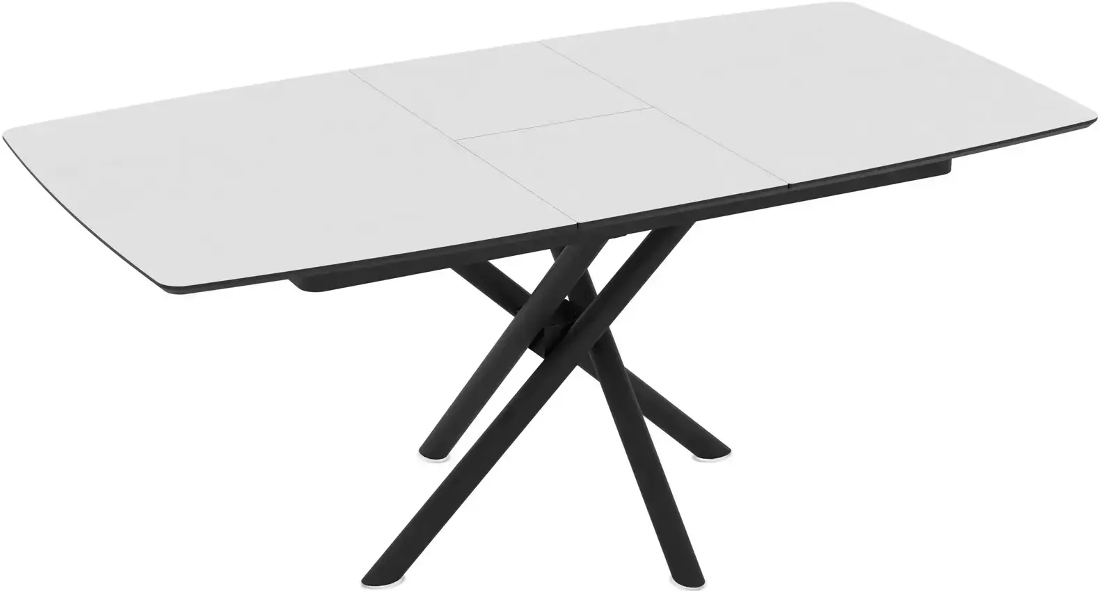 Стол раскладной Magnusplus Katrin 138/178x90 Senkron (White/Black) - 5