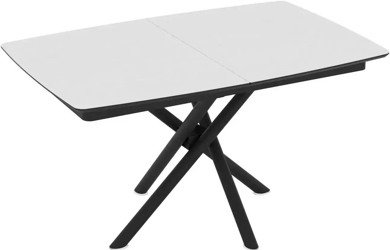 Стол раскладной Magnusplus Katrin 138/178x90 Senkron (White/Black)